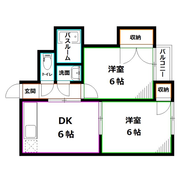プレステージ三鷹 間取り