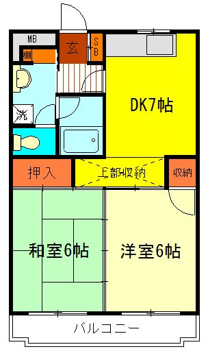 エクセル国分寺 間取り