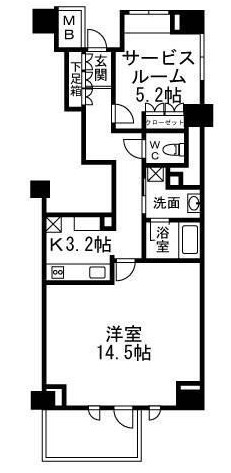 H-スクエア吉祥寺南町 間取り