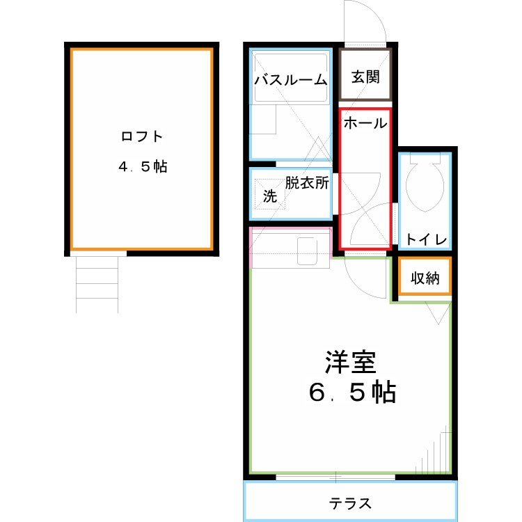 カスティーロ武蔵小金井 間取り