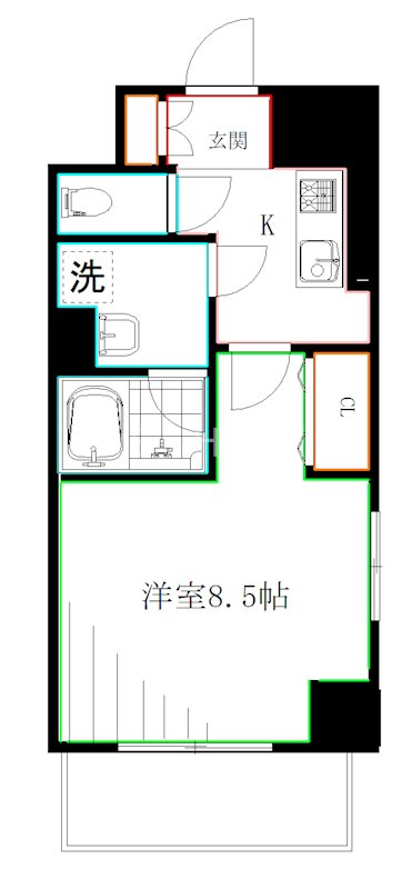 Villa Douceur(ヴィラ　ドゥスール） 間取り