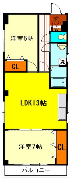 ホワイトビル 間取り