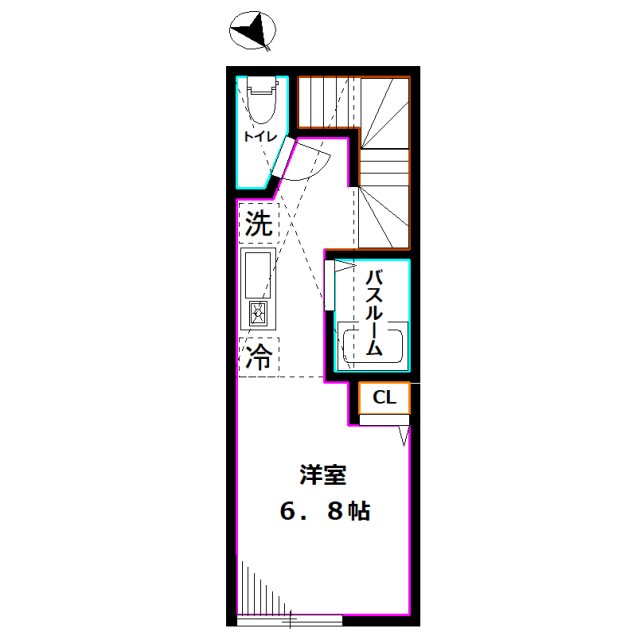 バーミープレイス吉祥寺Ⅱ 間取り