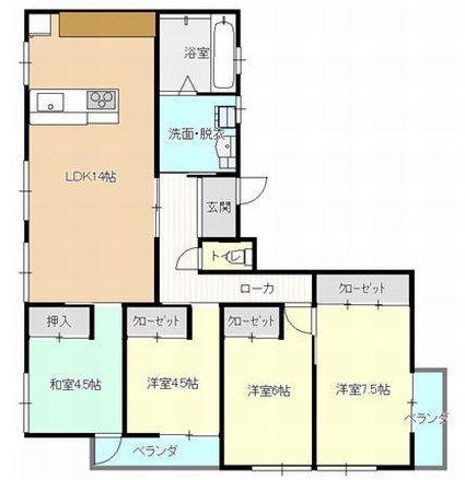 コアパレス常葉10 間取り