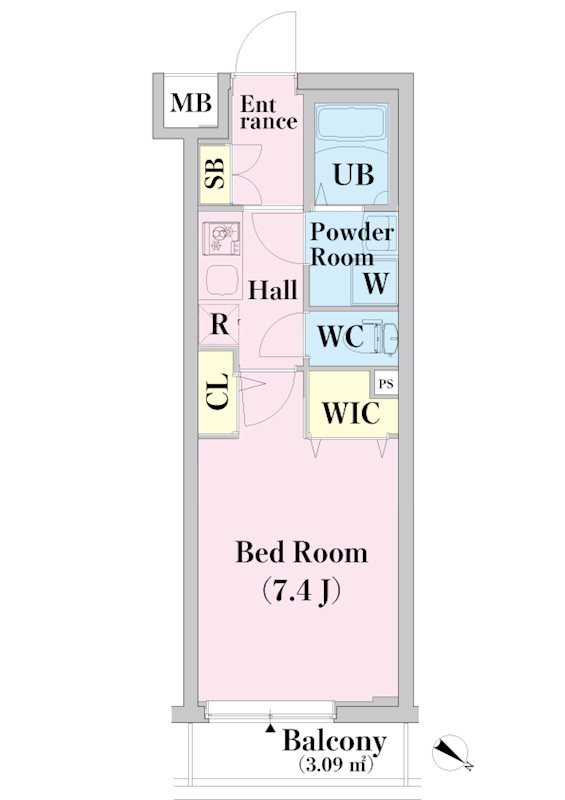 HY&rsquo;s武蔵境 間取り