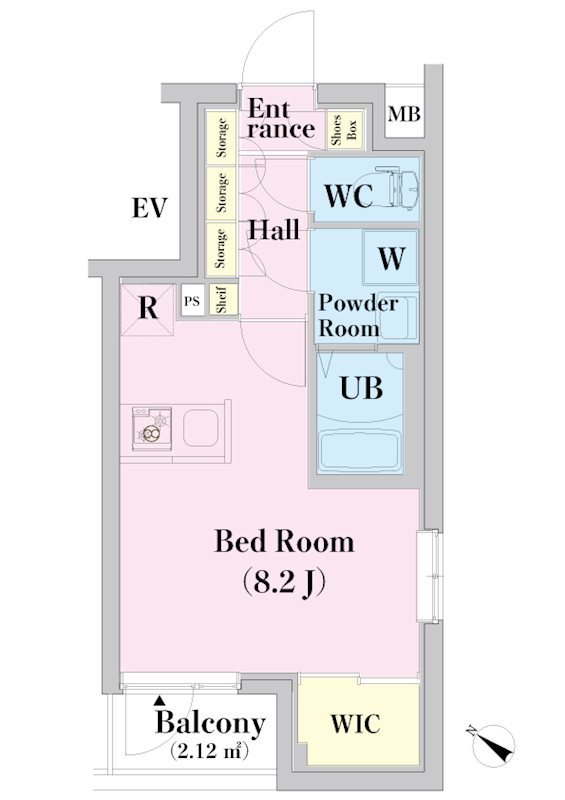 HY&rsquo;s武蔵境 間取り