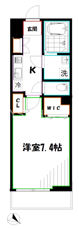 HY`s武蔵境 間取り