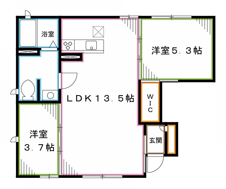 桜コート 間取り