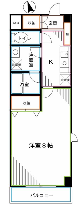 オーチャードヒル 間取り