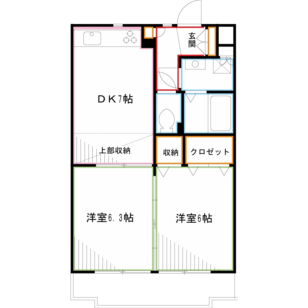 レジディア吉祥寺 間取り