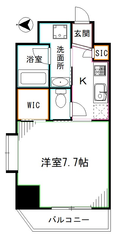 Casa domani(カーサドマーニ) 間取り