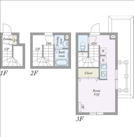 My style 中野南台  間取り