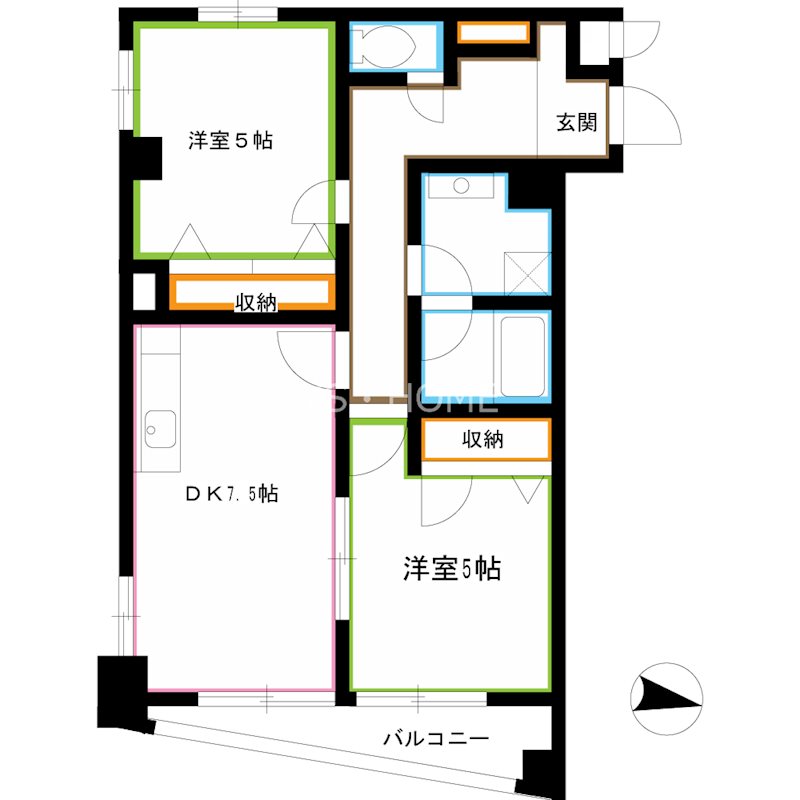 コート高橋 間取り