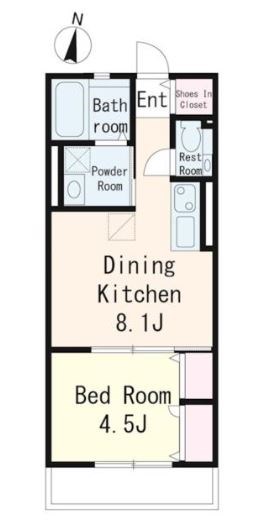 Maison KiKi East 間取り