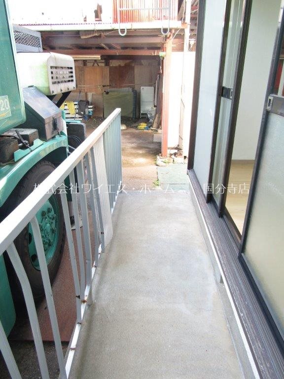 クレイン国立 ベランダ