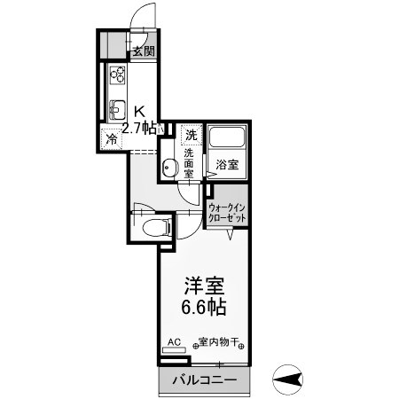 パレス国立 間取り
