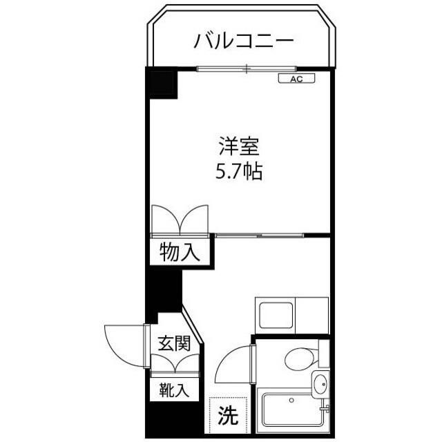 パークハイム立川 間取り図