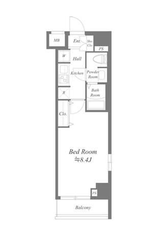 GENOVIA荻窪Ⅱskygarden 間取り
