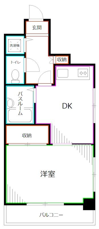 プラスム荻窪 間取り
