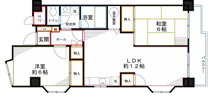 ハイネス国分寺 間取り