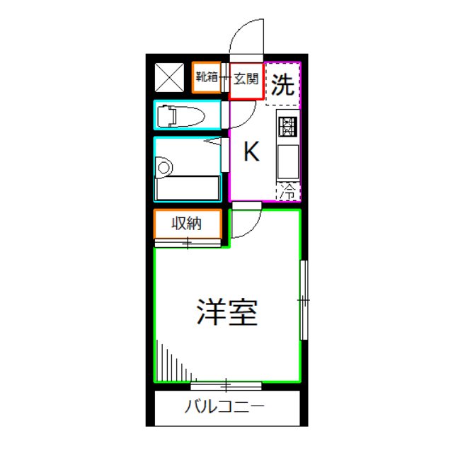 アーバン武蔵小金井 間取り