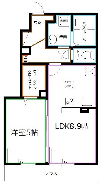 エルサ浜田山 間取り