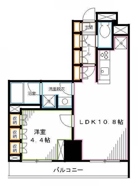 セリオ落合東中野 間取り