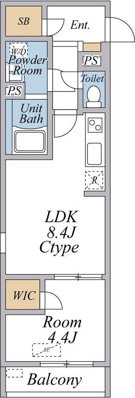 Avenir-S 立川 間取り