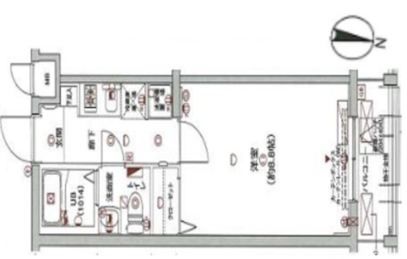 グランフォース高円寺  間取り