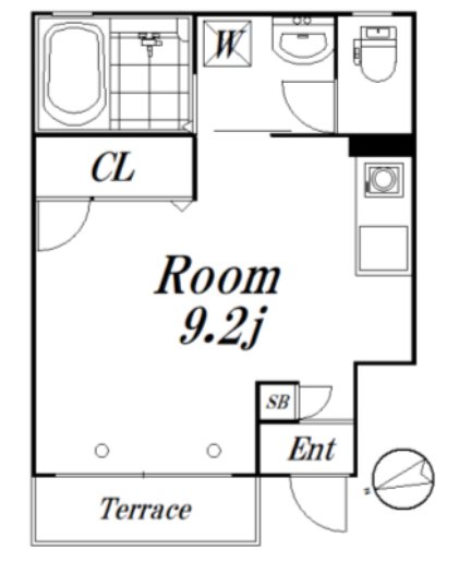 コルティーレ荻窪 間取り