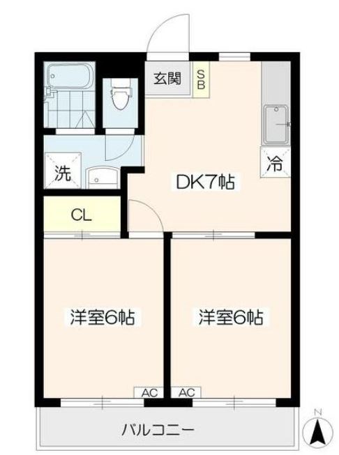ウィンコーポ関町南 間取り