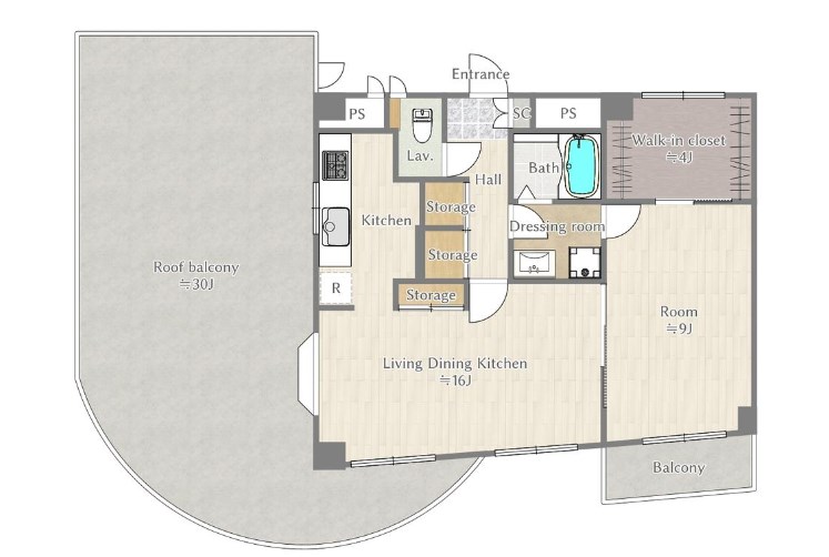 エクセル東小金井 間取り