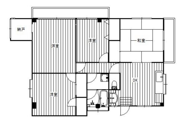 コーポサンライト 間取り