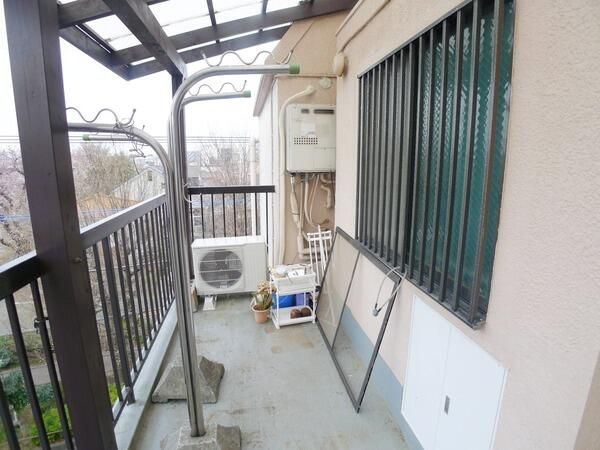 コーポサンライト ベランダ