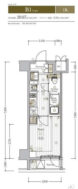 ＨＹ｀ｓ　ＭＡＸＩＶ立川錦町 間取り