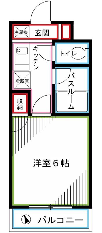 AZALEA恋ヶ窪 間取り