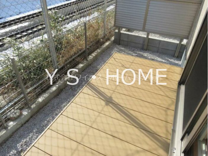 グラフィアス西国分寺Ⅲ ベランダ