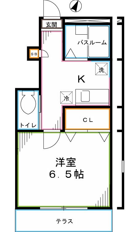 AZEST-RENT一橋学園 間取り