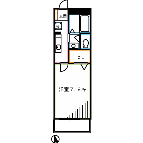 コンフォート東小金井 間取り