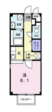パークサイド久我山  間取り