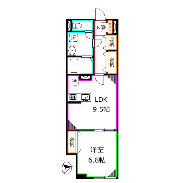 グラン　エス 間取り