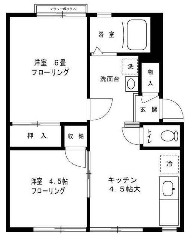 ヴェルディハイツ 間取り