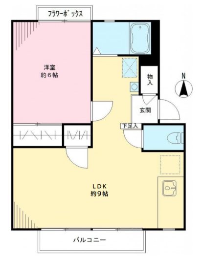 ヴェルディハイツ 間取り
