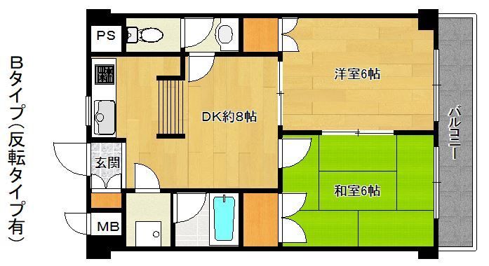 メインビル国立 間取り