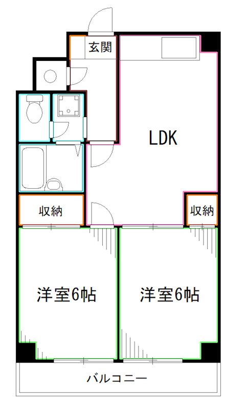 サンフローレ 間取り