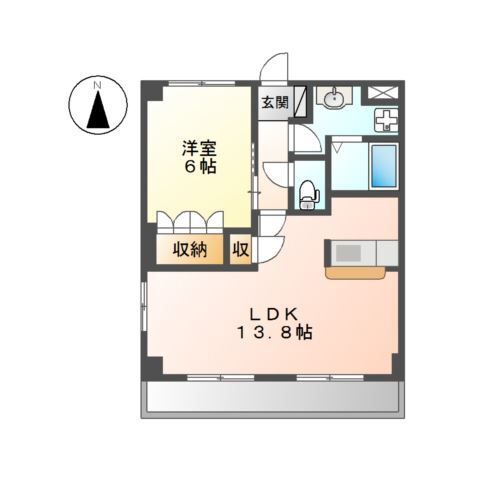 フォレストヴィラⅡ 間取り