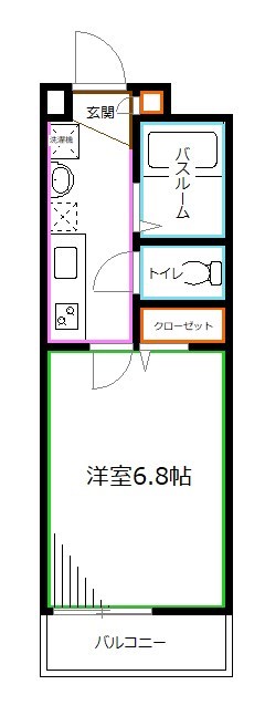 レソム南台 間取り