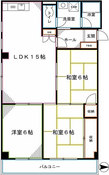 タカギビル８ 間取り