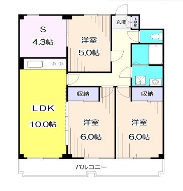 Aifort.国分寺 間取り