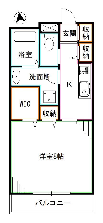 MATSUMI　GARDEN（マツミガーデン） 間取り